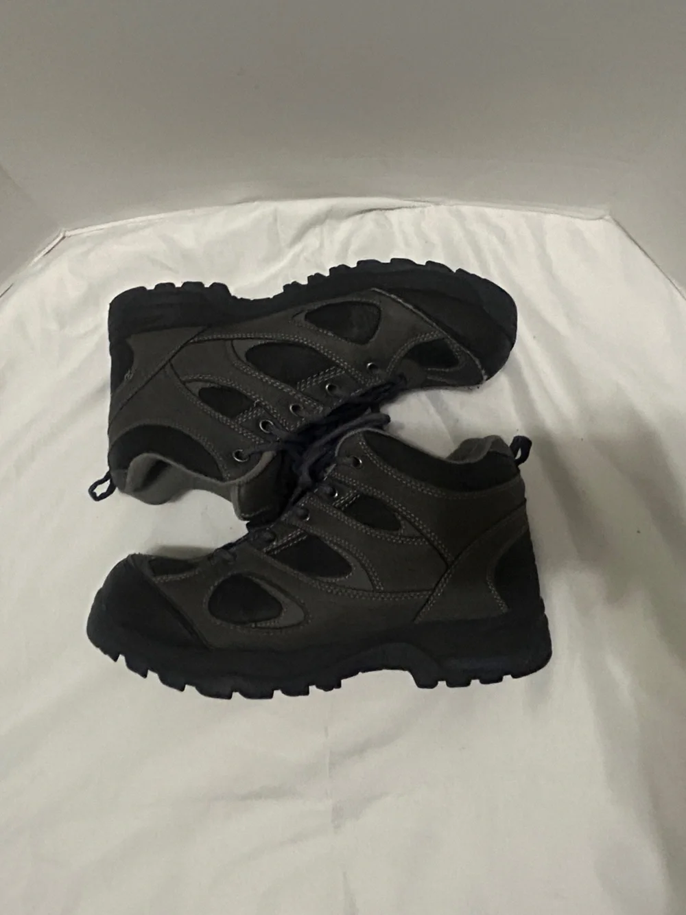 Coleman Men's Black and Gray Hiking Boots